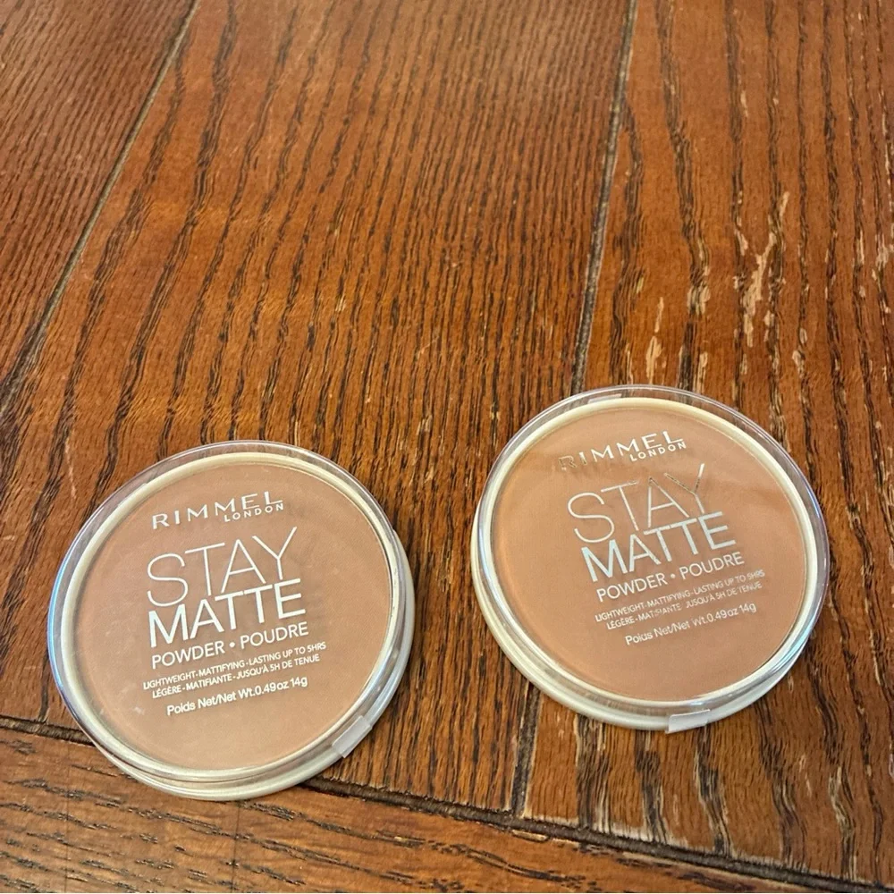 Rimmel London Stay Matte Powder-025 TOFFEE LOT OF 2 SEALED/NEW